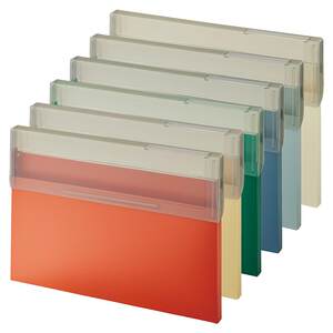 
Japan LIHIT LAB. Xili Mutual thin top-open file box office supplies storage box A4 horizontal file box vertical file box