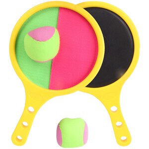 
Children's sticky target ball suction cup ball sticky racket parent-child interactive throwing and receiving kindergarten sticky ball outdoor sports toys