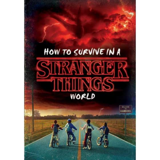 How to Survive in a Stranger Things World，怪奇物语：生存手册 怪奇物语设定集立体书英文进口原版