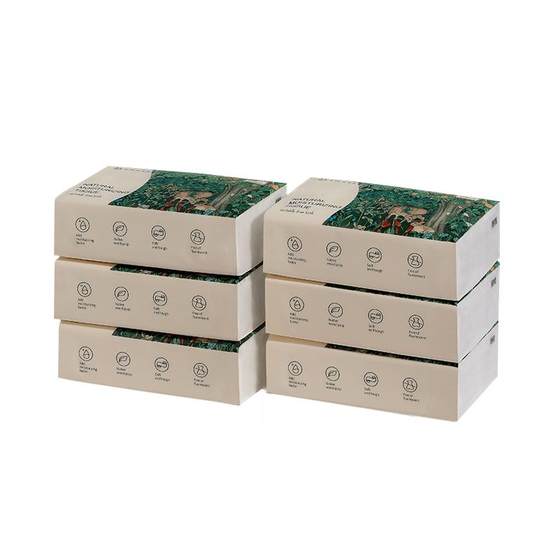 
[108 draw 6 packs] Manxiyun soft towel newborn baby can use baby draw paper super soft moisturizing cream tissue paper towel