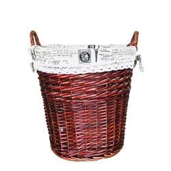 Hot air balloon hot pot restaurant woven sundries and dirty clothes storage basket