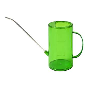 Stainless steel long spout watering kettle household transparent watering kettle