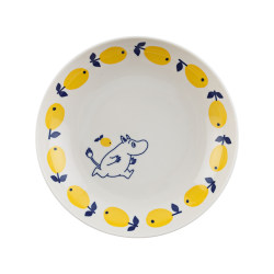 Moomin Japan imported ceramic salad bowl bucket type dinner plate