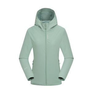 Lafuma Lefeng Leaf Outdoor Wind Windproof Cordura Demonstrated Soft Shell Jacket Women's Waterproof Water Waterfall Open Jacket
