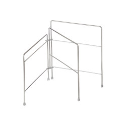 Shuangshan 304 stainless steel foldable rag drain rack