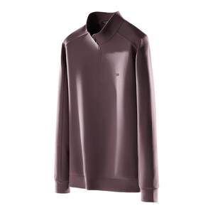 
[Zipper half placket] Lilang Youth Business Sweatshirt Men's 2025 Winter Casual Warm Versatile Long Sleeve T-Shirt