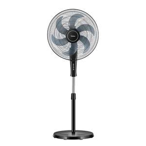 Midea electric fan floor fan household high wind power ultrasonic silent industrial powerful remote control vertical 25 new 20-inch