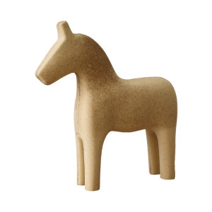 
DIY painting graffiti coloring animal blank white embryo desktop ornaments handmade materials creative wooden horse ornaments