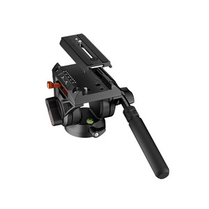 
Keman Q6 professional hydraulic damping pan/tilt universal rotating 360 panoramic base pan/tilt SLR shooting camera fixed expansion accessories track slide handle bracket camera tripod pan/tilt