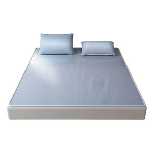 
Class A Ice Silk Mat Sheet Cover 2026 New Cool Feeling Mattress Protector Zippered All-inclusive Bed Cover Machine Washable
