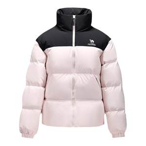 
[Camel stove] Sports three-proof down jacket for women 25 winter couple thickened stand collar waterproof bread jacket for men