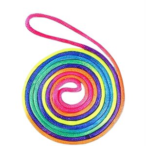 Children's flower rope flower rope special rope student Rainbow color rope elementary school students pick flower ropes to edit flower rope toys
