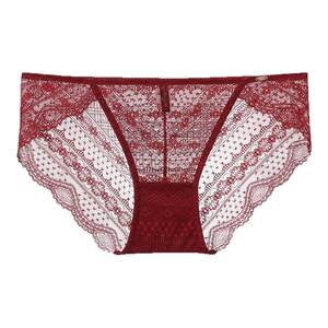 
Greer Lace Panties Feminine Sexy Low Waist Pure Desire Red Triangle Shorts 2026 Spring New Style