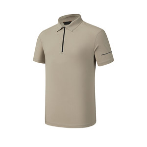 
FILA official men's knitted short-sleeved POLO shirt 2026 summer new golf sports cool top