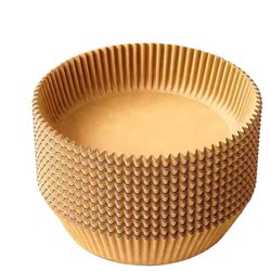 Air fryer household paper oven oil-absorbing pad paper household food grease-proof bowl baking silicone paper food-grade paper tray