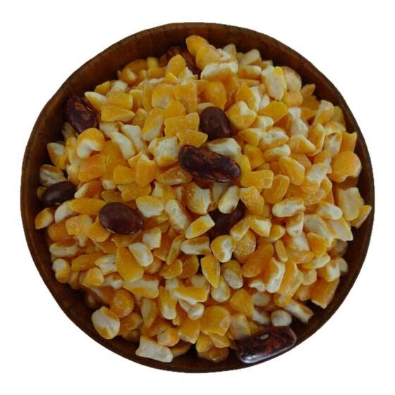 
2025 Northeast Africa genetically modified corn grits cornmeal 5*0.5kg combination freshly ground and ready-to-sell fat-reduced meal woven bag