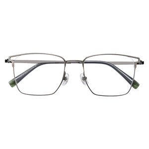 
Ultra-light pure titanium glasses frame for men with myopia can be equipped with anti-blue light and anti-radiation hollow high-grade square frame frames