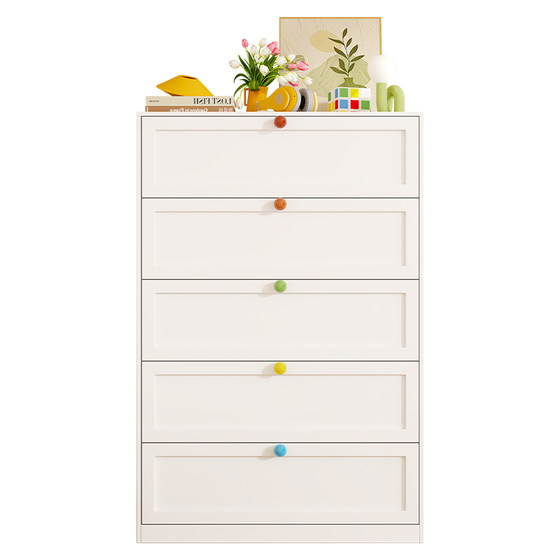 
Children's toy storage cabinet living room wall drawer type wrought iron chest cabinet large capacity baby supplies classification storage cabinet