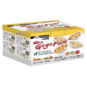 Xishi gogorun canned dog pet snacks vegetable soup nutritious bibimbap wet grain 80g*24 cans imported
