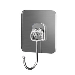 No hole punching and larger stainless steel hook