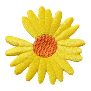 Clothing pornographic daisy cloth stickers without trace patch patch sticker jeans down jacket, puffed hole sticker decorative post artifact
