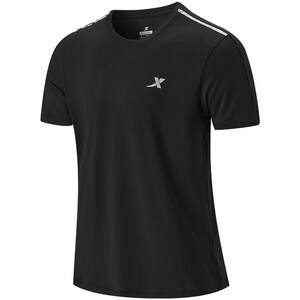 
Extrastep quick dry T men's summer loose short-sleeved ice silk outdoor running T-shirt breathable top for men's fitness sportswear