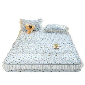 
Thickened quilted pure cotton skirt lace bed sheet with 2026 new four-season universal bed sheet A category maternal and infant grade bed cover