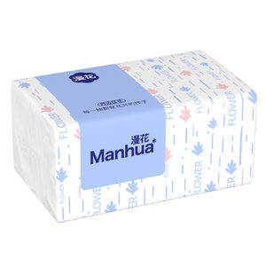 
Manhua 400 sheets/pack upgraded tissue paper household affordable pack 170*140mm large size facial tissue toilet paper