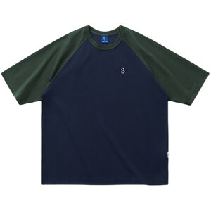 
Have tea and go to chichaqu. Loose and versatile sun protection, quick-drying and cool raglan short-sleeved T-shirt for outdoor sports.