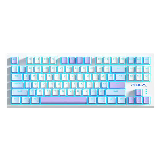 
Wolf Spider F3387 mechanical keyboard green tea red axis wired e-sports game office desktop computer laptop 87 keys