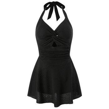 [Recommended by a small fat blogger] Large size swimsuit for women covering their meat
