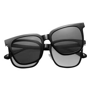 Loho black frame sleeve anti -blue light glasses rack magnetic closer vision sunglasses female eyes can match the male flat light GM box