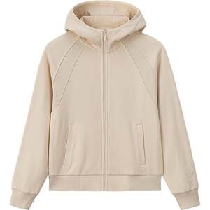 
Super ANTA loose hooded knitted jacket women's 2026 spring new casual long-sleeved top 162618707U