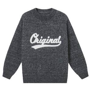 
Off-code MQD children's clothing [Select the code first, then select the style] Boys' simple children's round neck sweater warm sweater