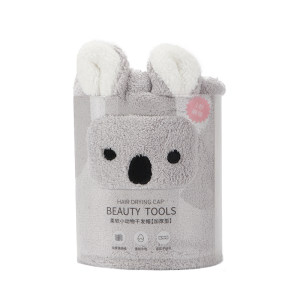 
Miniso soft small animal hair drying cap miniso cute super absorbent quick drying thickened shower cap turban