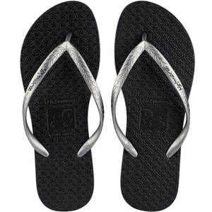 
hotmarzz black non-slip flops for women wearing outdoor swimming foot-clip slippers beach sandals for women women
