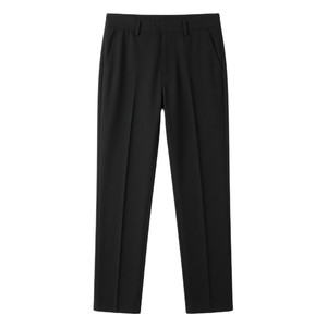 
Pierre Cardin 2026 Spring Nine-Point Pants Men's Black Casual Suit Pants Slim Fit Small Feet Straight Leg Versatile Pants