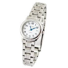 Ветчин Календарь Водонепроницаемые женские часы Полная стальная лента Чистые цифровые ретро - дамские часы Модные часы Классический стиль