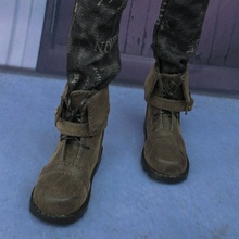 Кукла SD / BJD 4 мин. 3 мин. Обувь / Baibai коричневый ремень с одной застежкой западные ботинки 1 / 3,1 / 4, дядя
