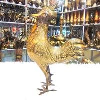 Пакистанская ручной работы пакистанской медной резьбы медь принадлежит курицу благодарного производителя золотой курицы Прямые продажи BT189