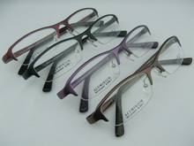 Baili B088 - 1 Высококачественный алюминий - магниевый сплав пружинные ножки мужские и женские полурамные очки