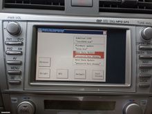 Оригинальная песня E8002 Gold Edition Toyota 11 Camry DVD Навигатор