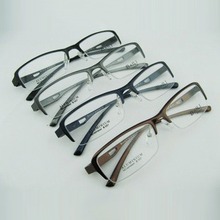 BAILI B057 Высококачественные алюминиево - магниевые пружинные ножки мужские и женские полурамные очки