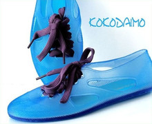 Flash sale wholesale, export of sports jelly shoes, fruit colored sandals, beach shoes, rain shoes, snorkeling kokodaimo