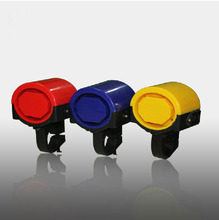 Птичий гудок велосипед миниатюрный цветной электронный колокольчик велосипед электрический гудок для батарейки синий / черный / красный / желтый