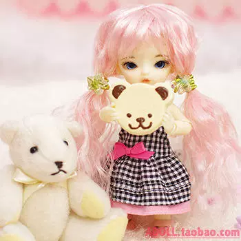 Подлинный Hujoo Baby Doll Full Set-Pinky