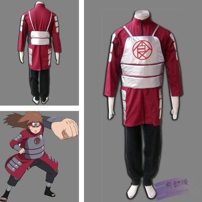 taobao agent Show Anime Naruto-Qiu Ding Ding Equipment 2 Generation COSPLAY clothing Men's 3-piece set