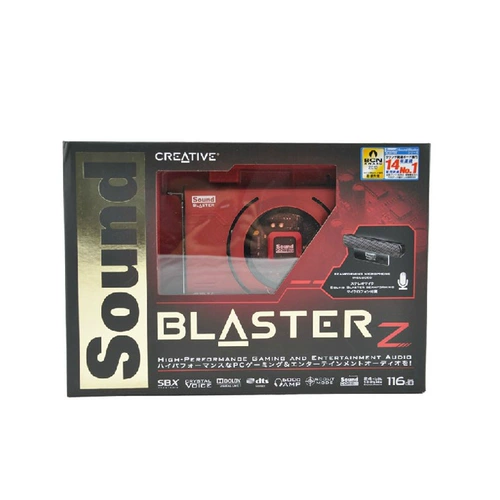 Инновационная внутренняя встроенная -звуковая карта Blaster Z 5.1 встроенная -в Hifi Fever Music Game Sound Card