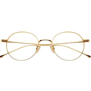 Pure titanium eyeglass frame for women, retro round frame, Korean style trendy pair, myopia eyeglass frame, ultra light artistic men, full frame, Ichiro Sano