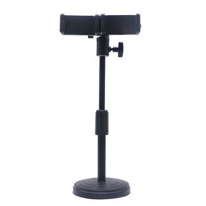 
Mobile phone live stand tripod desktop lazy rack multiple multi-camera handheld dual-camera portable and adjustable